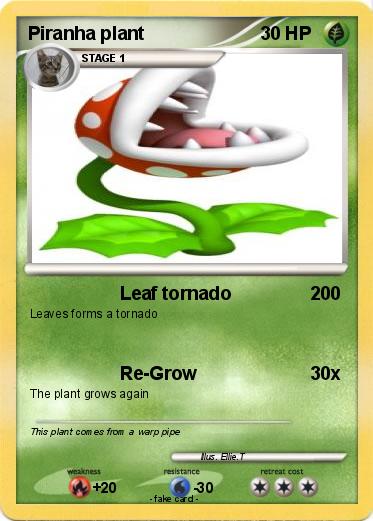 Pokemon Piranha plant