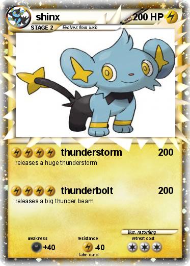 Pokemon shinx