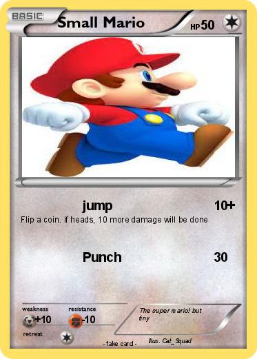 Pokemon Small Mario