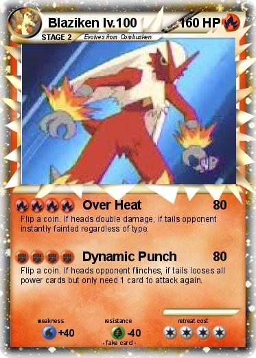 Pokemon Blaziken lv.100