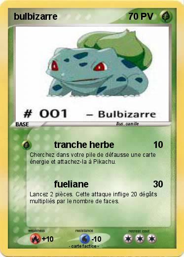 Pokemon bulbizarre
