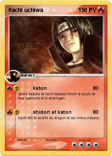 Pokemon itachi uchiwa