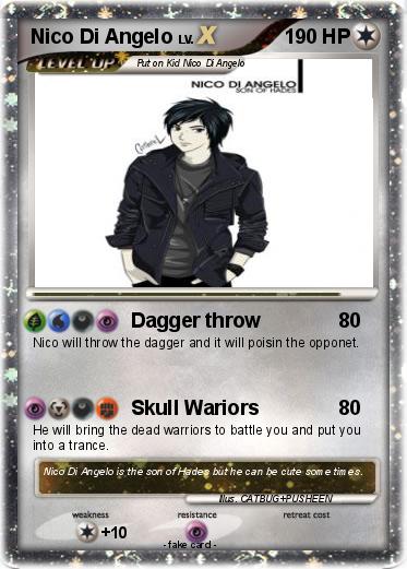 Pokemon Nico Di Angelo