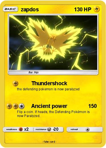 Pokemon zapdos
