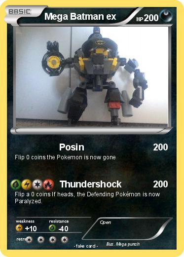 Pokemon Mega Batman ex