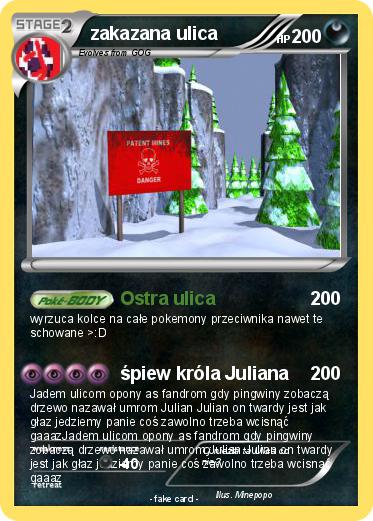 Pokemon zakazana ulica