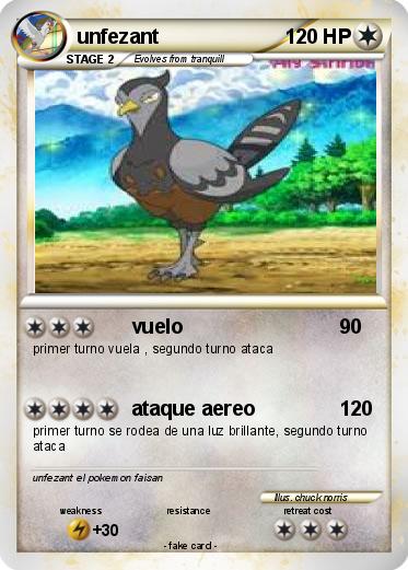 Pokemon unfezant