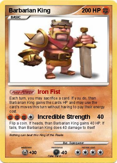 Pokemon Barbarian King
