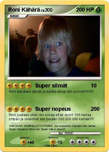 Pokemon Roni Kähärä