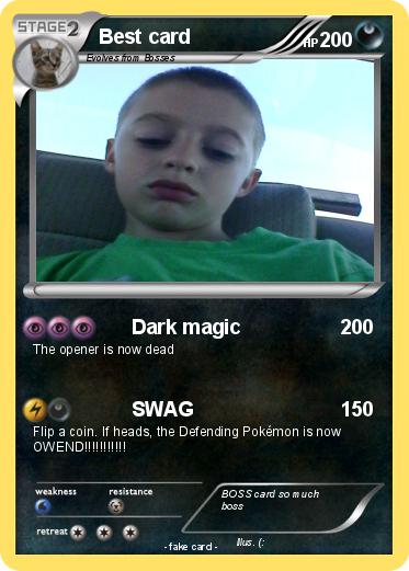 Pokemon Best card