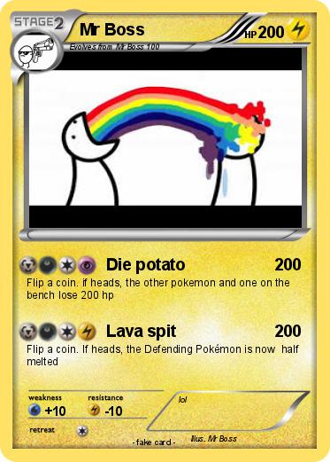 Pokemon Mr Boss