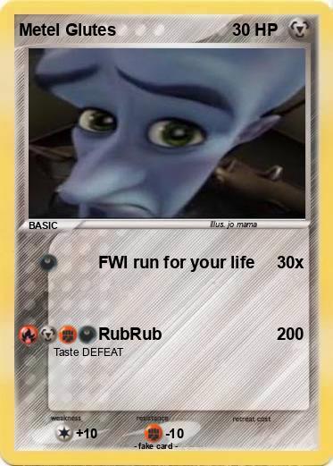 Pokemon Metel Glutes
