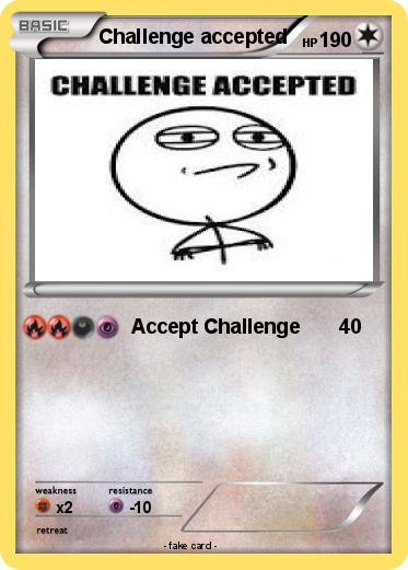 Pokemon Challenge accepted