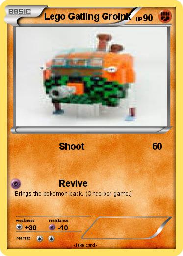 Pokemon Lego Gatling Groink