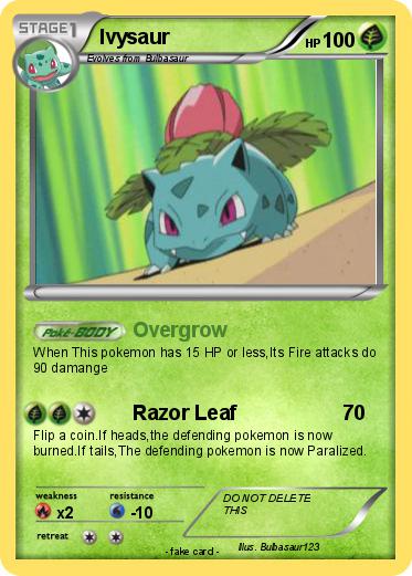Pokemon Ivysaur