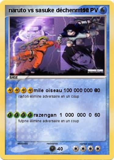 Pokemon naruto vs sasuke déchenment