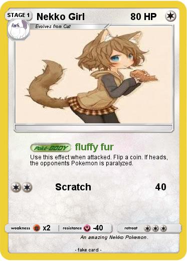 Pokemon Nekko Girl