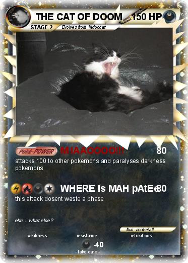 Pokemon THE CAT OF DOOM