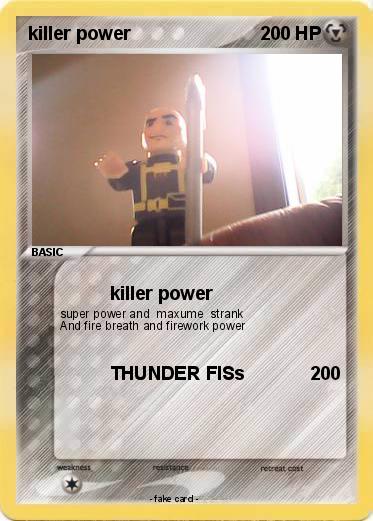 Pokemon killer power