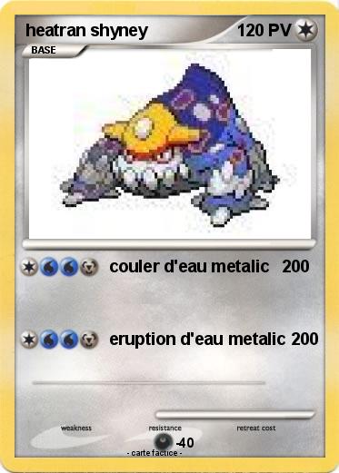 Pokemon heatran shyney