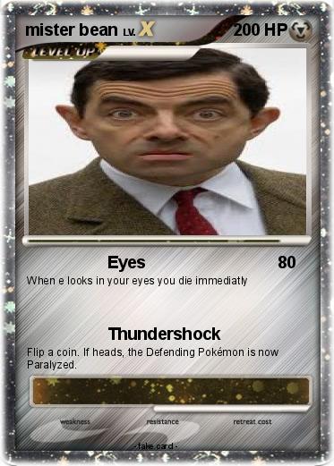 Pokemon mister bean