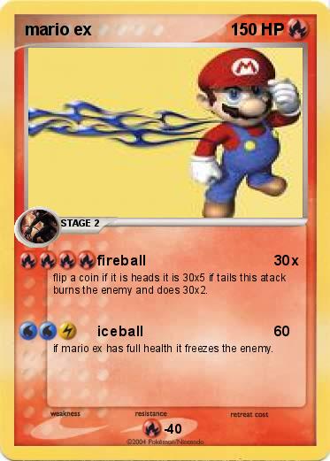 Pokemon mario ex
