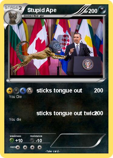 Pokemon Stupid Ape