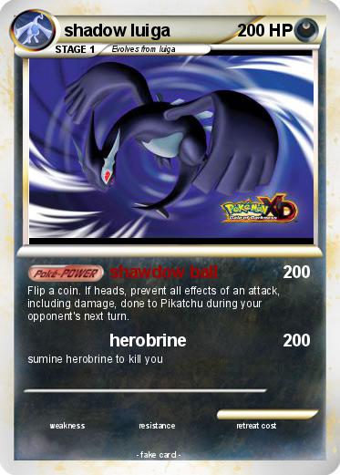 Pokemon shadow luiga