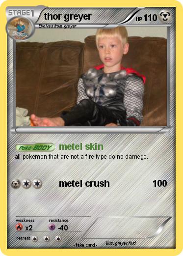 Pokemon thor greyer