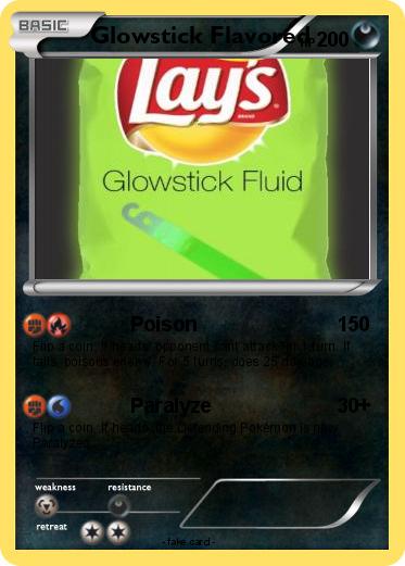 Pokemon Glowstick Flavored
