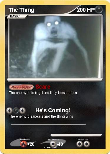 Pokemon The Thing