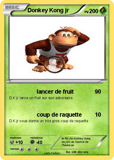 Pokemon Donkey Kong jr