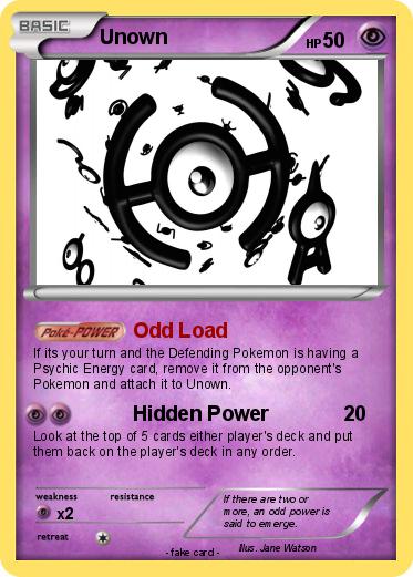 Pokemon Unown