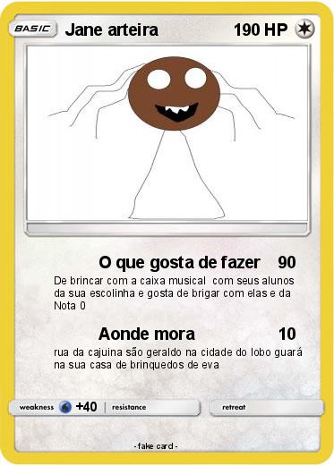 Pokemon Jane arteira