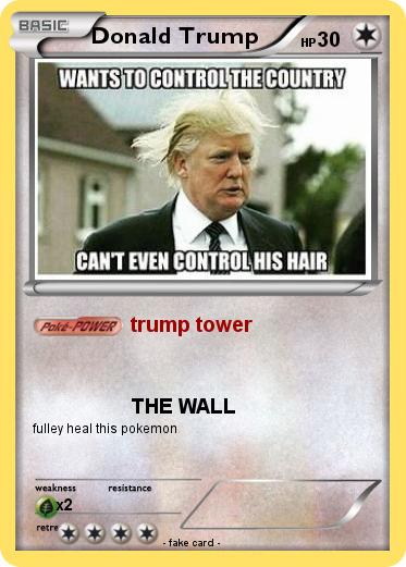 Pokemon Donald Trump