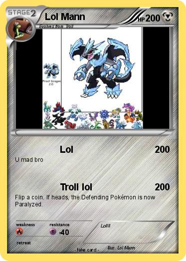 Pokemon Lol Mann