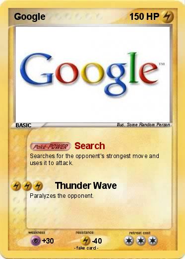 Pokemon Google