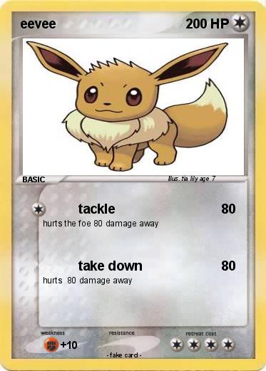 Pokemon eevee
