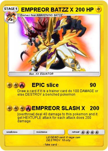 Pokemon EMPREOR BATZZ X