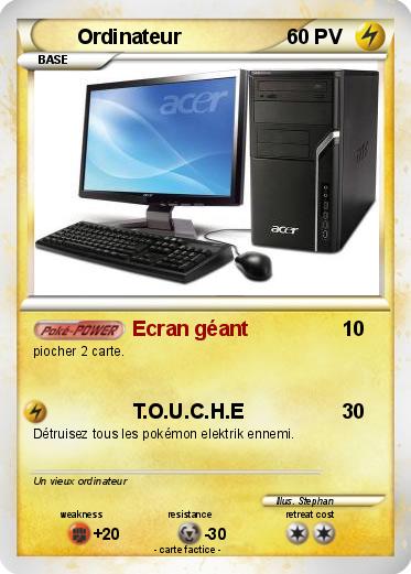 Pokemon Ordinateur