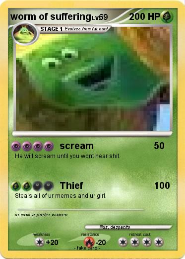 Pokemon worm of suffering