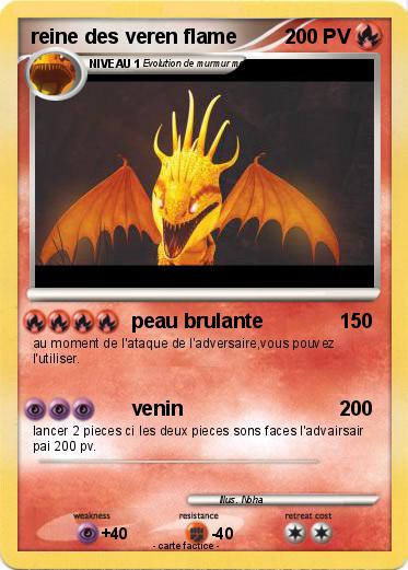 Pokemon reine des veren flame