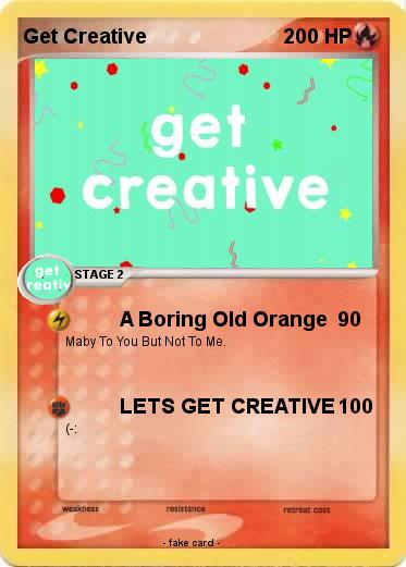 Pokemon Get Creative
