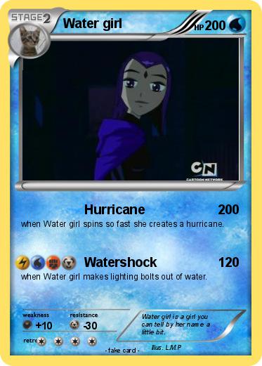 Pokemon Water girl