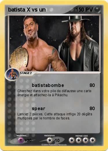 Pokemon batista X vs un