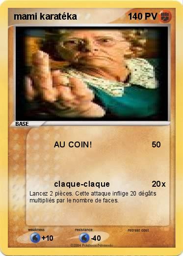 Pokemon mami karatéka