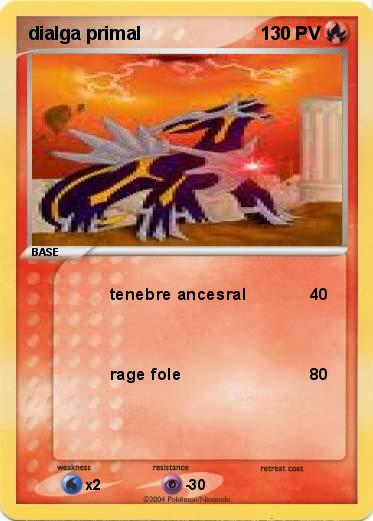 Pokemon dialga primal