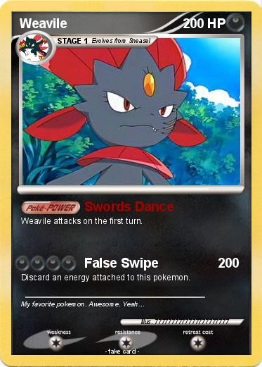 Pokemon Weavile