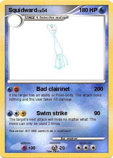 Pokemon Squidward