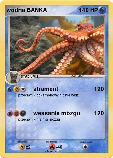Pokemon wodna BAŃKA